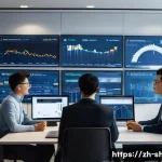 쇼핑매니저 팀워크 중요성 - **Prompt:** "A brightly lit, modern open-plan office. Five diverse e-commerce team members are gathe...