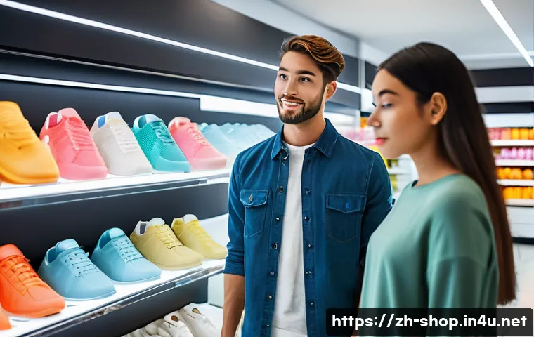 쇼핑매니저 관련 학과 및 전공 - **Prompt for "Understanding Consumer Psychology in a Modern Retail Space":**
    "A vibrant, medium ...