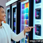 쇼핑매니저 시험 기출문제 분석 - **Prompt:** "A vibrant, modern retail store bustling with diverse shoppers of various ages and backg...