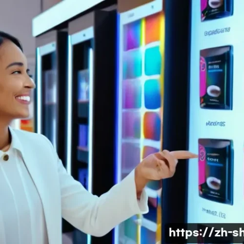 쇼핑매니저 시험 기출문제 분석 - **Prompt:** "A vibrant, modern retail store bustling with diverse shoppers of various ages and backg...